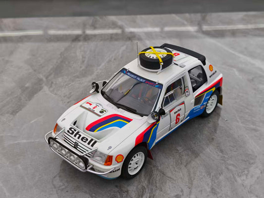OttO 1/18 PEUGEOT 205 T16 #6 T SALONEN OT1161