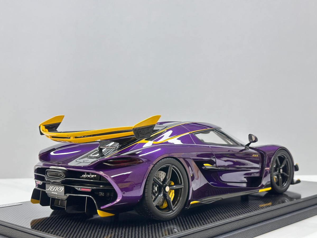 FRONTIART 1/12 Koenigsegg Jesko Carbon Ink Purple FA205