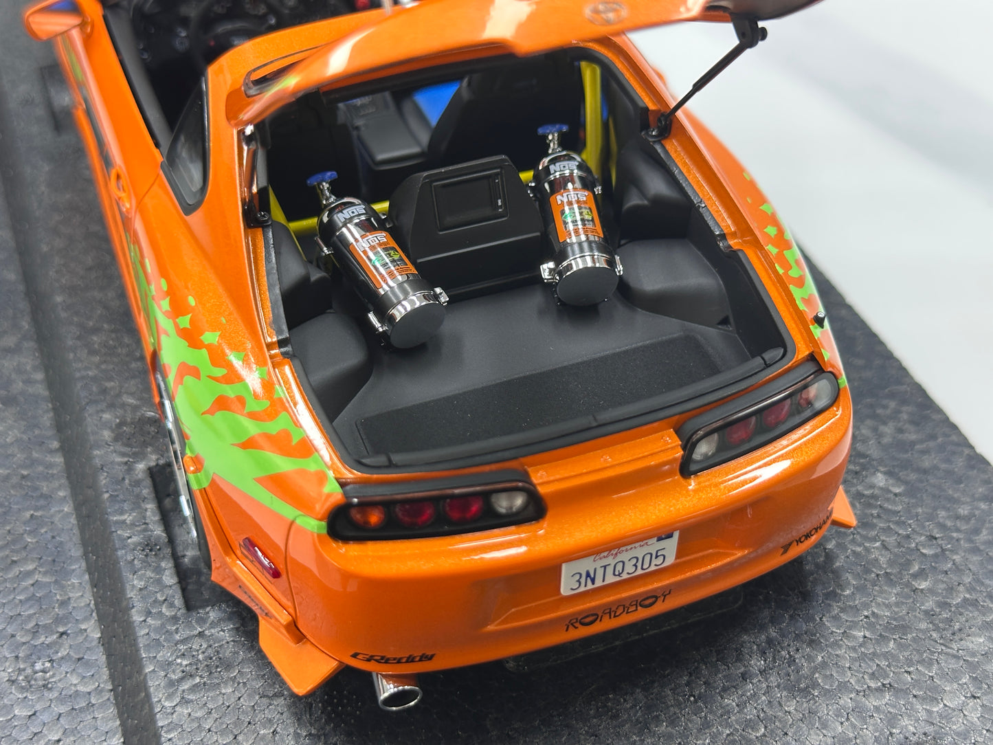 KYOSHO 1/18 Toyota Supra Turbo (Fast & Furious) - Pearl Orange (KY211)