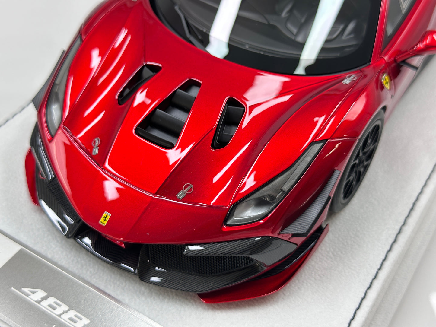 GH MODEL 1/18 Ferrari 488 Challenge Evo Metallic Red GH018