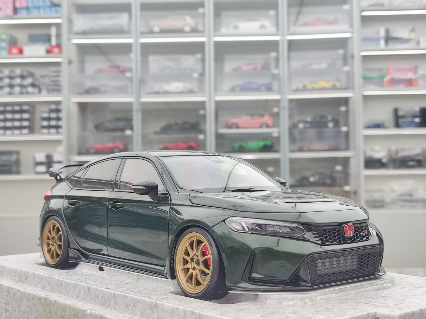 MOTORHELIX 1/18 Honda Civic TYPE R (FL5) Customized Pearl Dark Green MH336