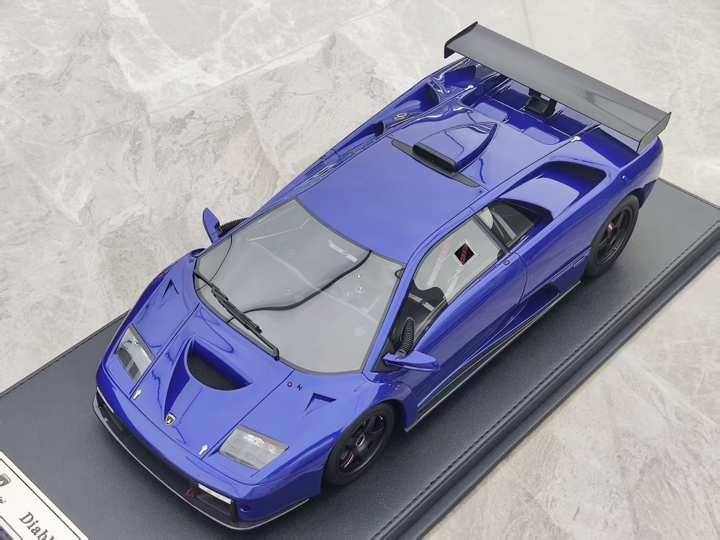 GL 1/12 Lamborghini Diablo GTR Blue JS-GL005