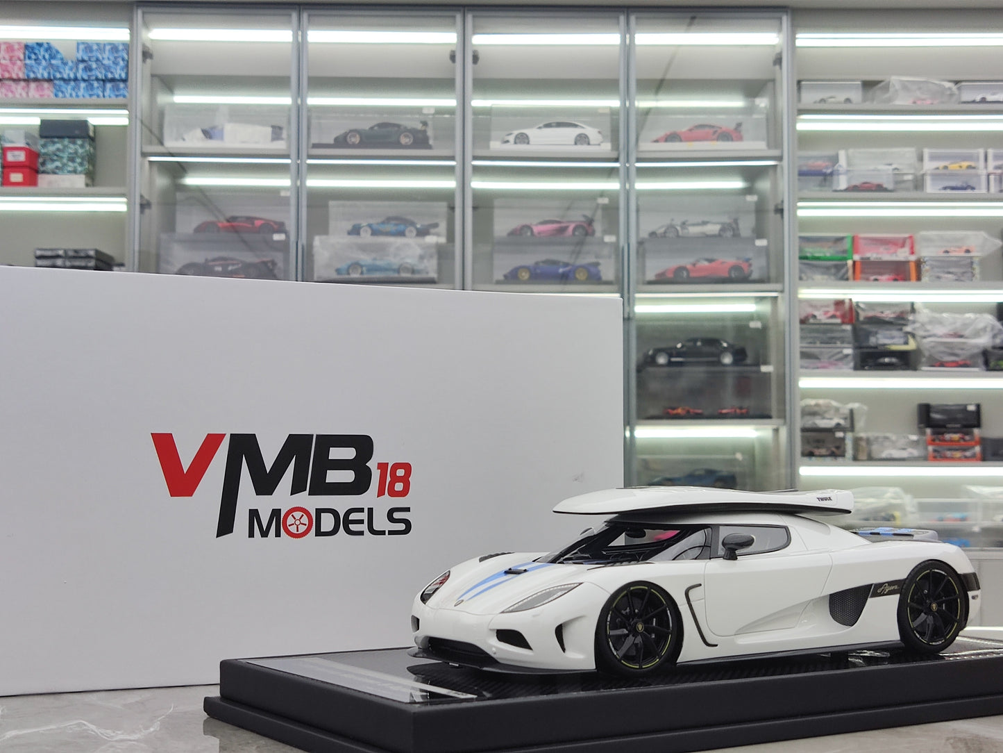 VMB 1/18 Koenigsegg Forza Horizon 5 Agera White VMB049
