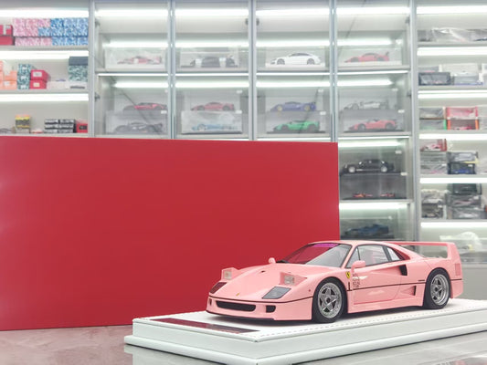 GL 1/18 Ferrari F40 Pink JS-GL012