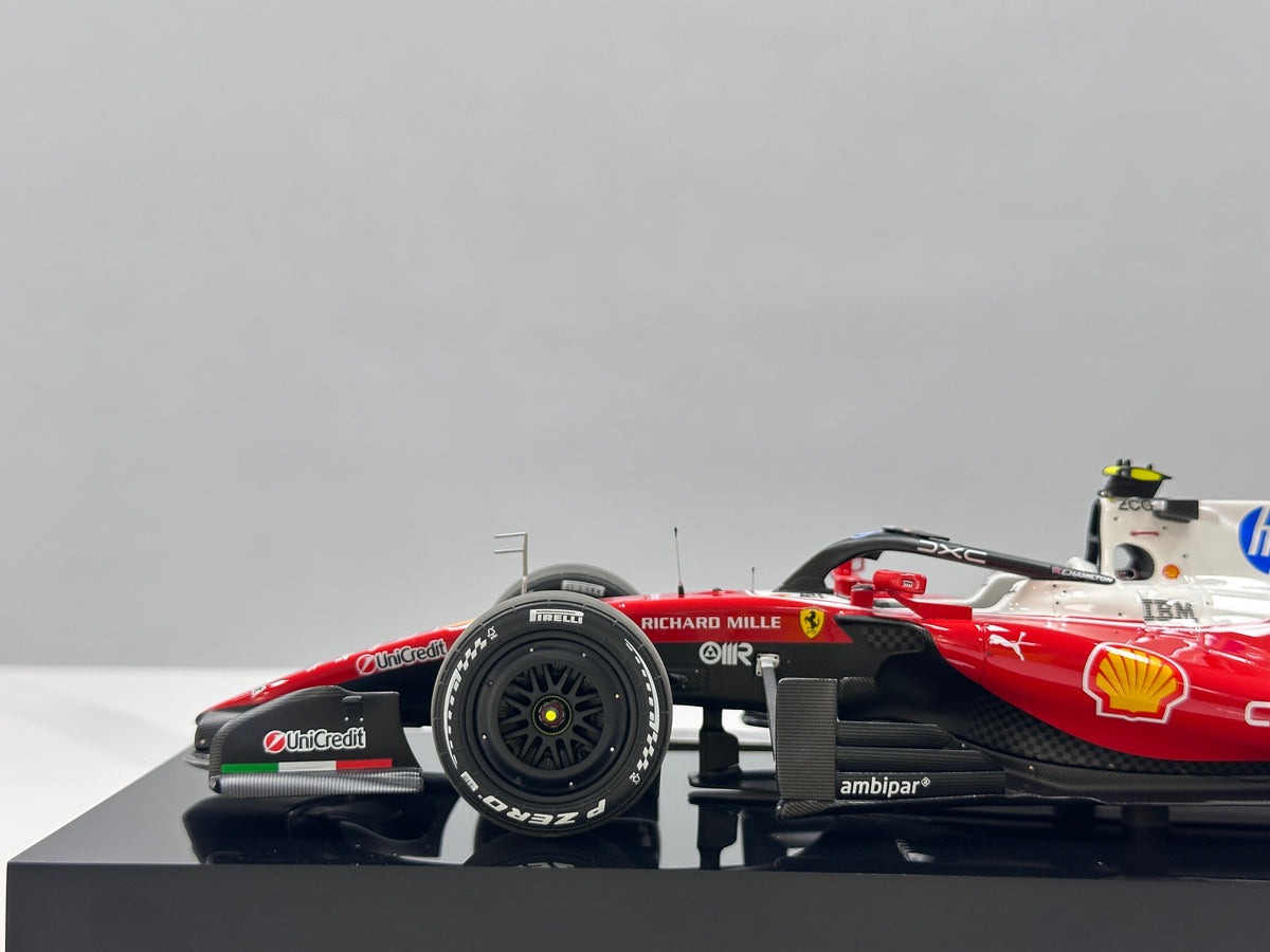 Amalgam 1/18 Ferrari SF-26 – 2026 Chinese Grand Prix – Lewis Hamilton – Red & White Livery (M6387-SC2)