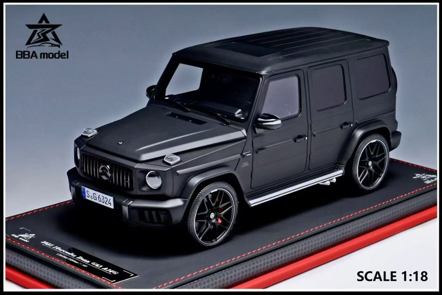 BBA Model 1/18 2025 Mercedes-Benz G63 AMG Resin Car Model