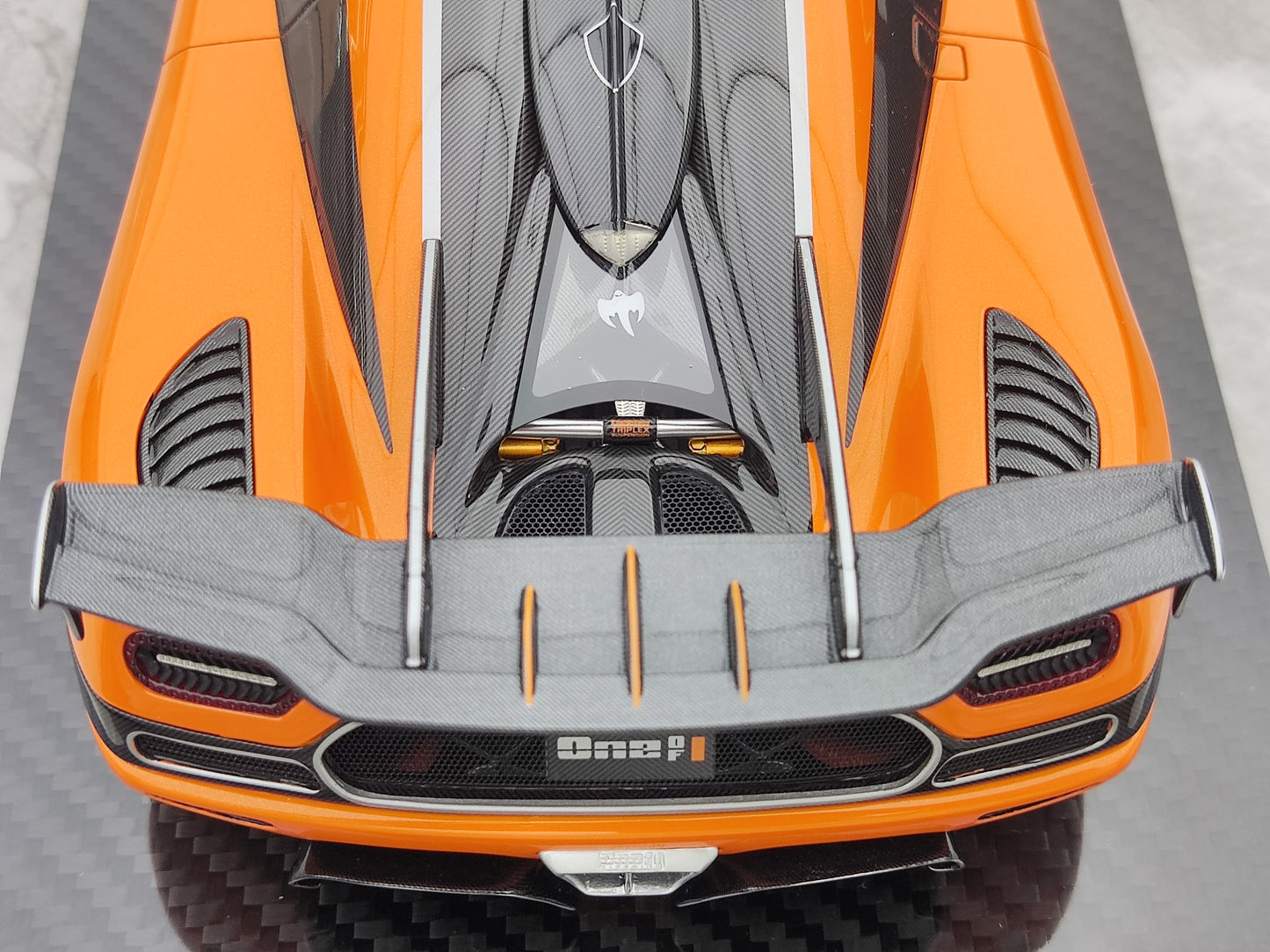 FRONTIART 1/18 Koenigsegg Agera RS One of 1 Orange FA061