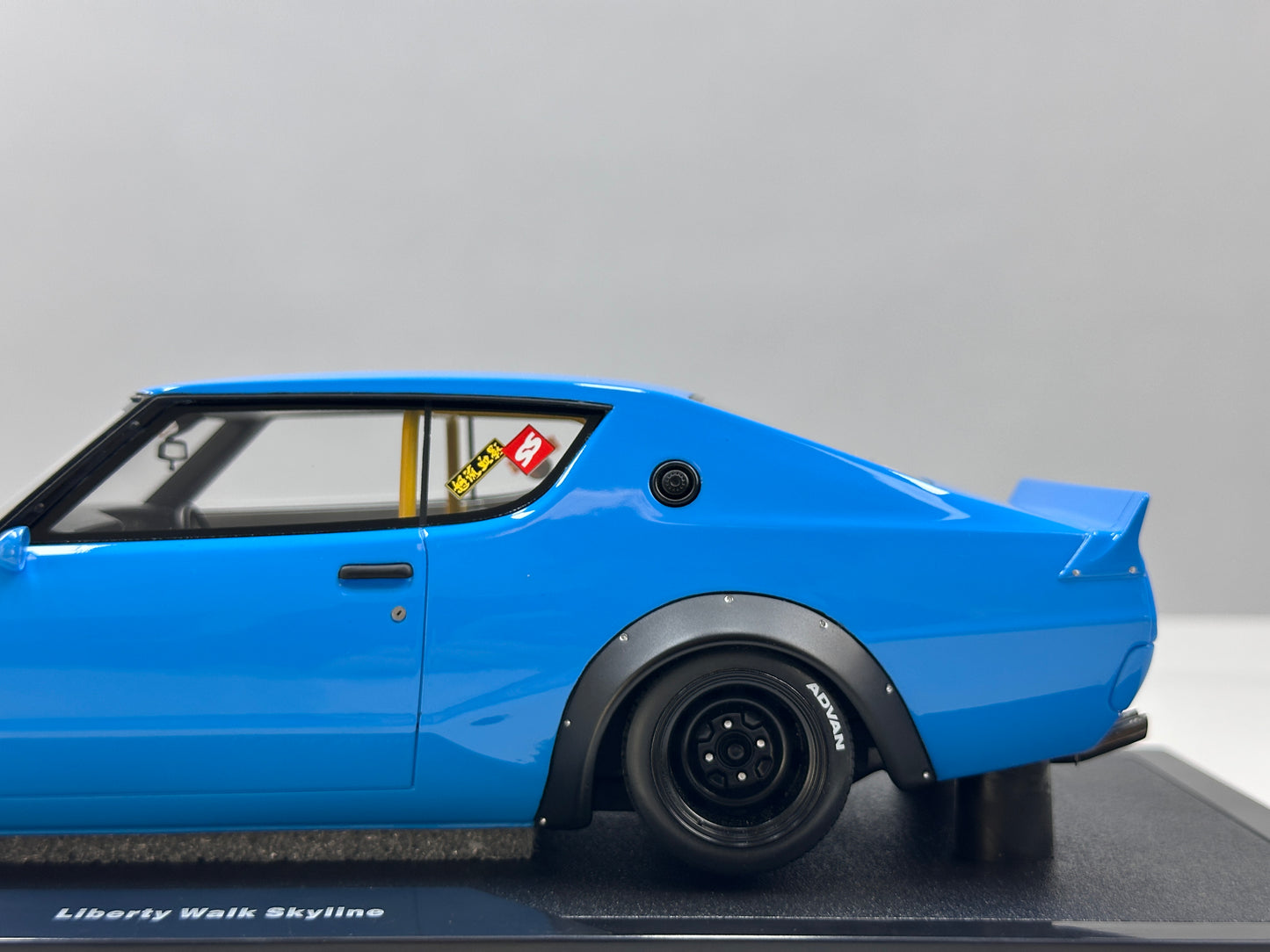 OTTO 1/18 Nissan Skyline 2000 GT-R (KPGC110) BY LB-WORKS Blue OT1210