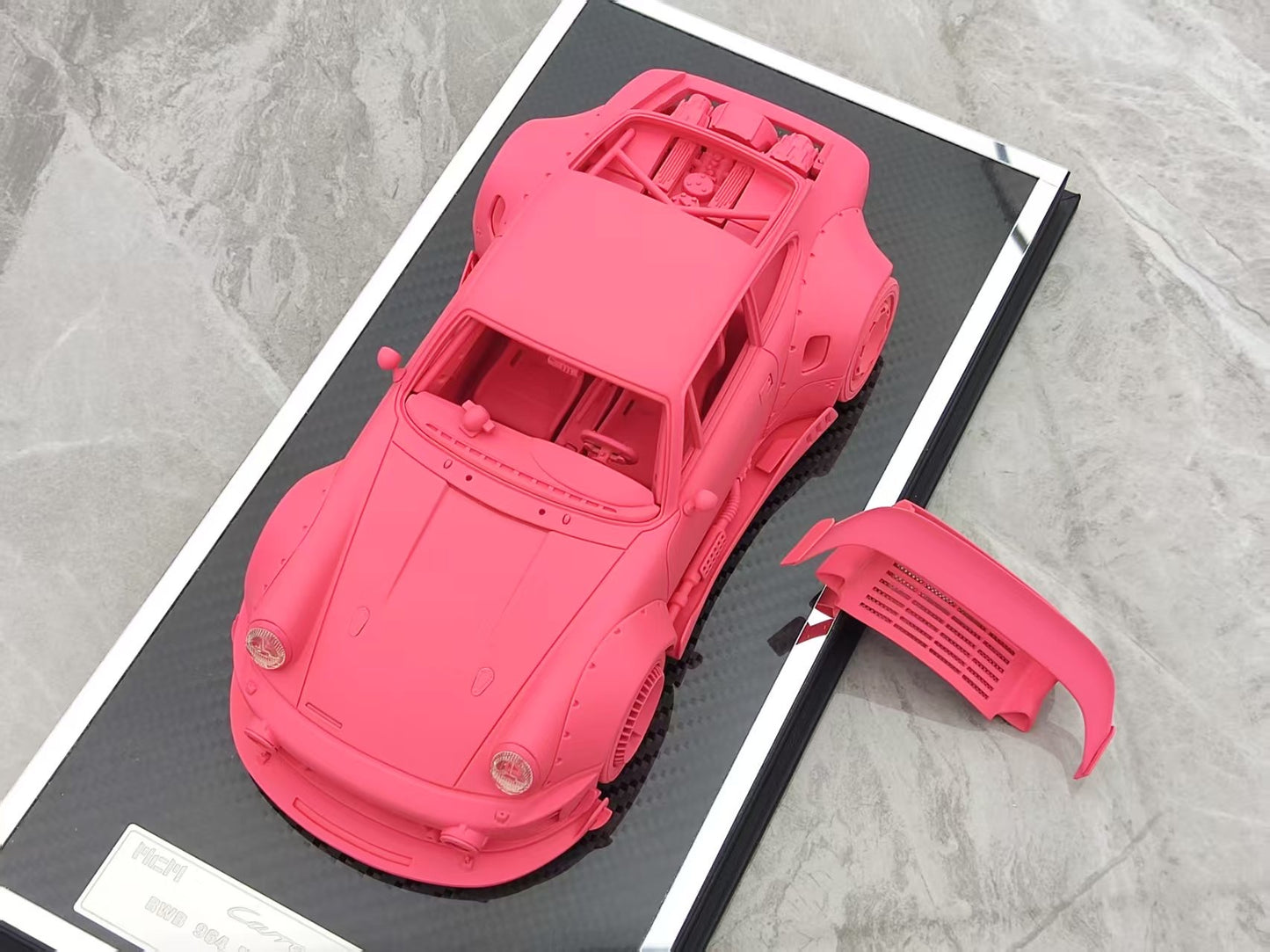 MCM 1/18 Porsche RWB 964 heavily modified pink limited edition car model MCM018