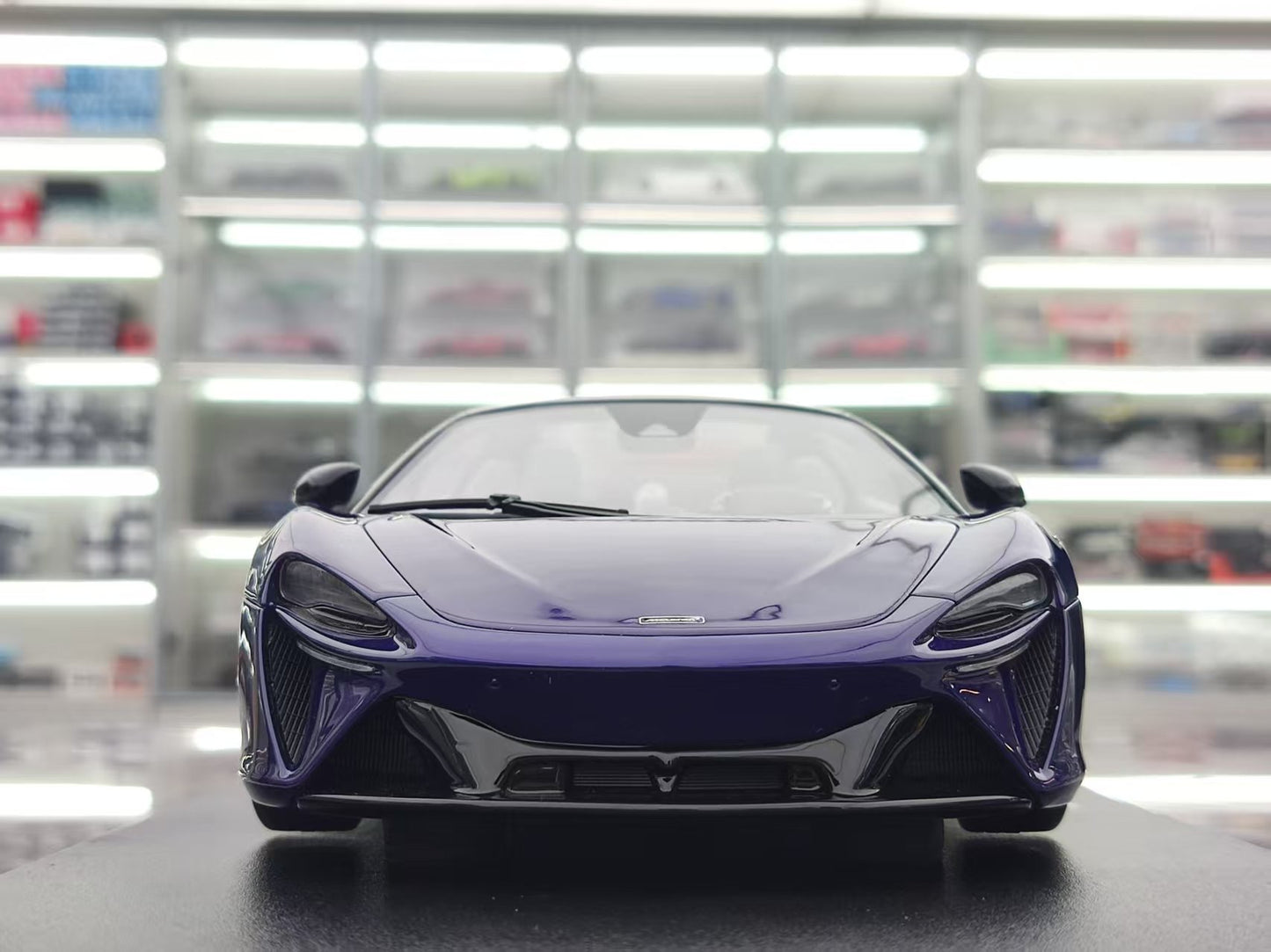 GT Spirit 1/18 McLaren ARTURA SPIDER LANTANA Purple Resin Car Model GT515