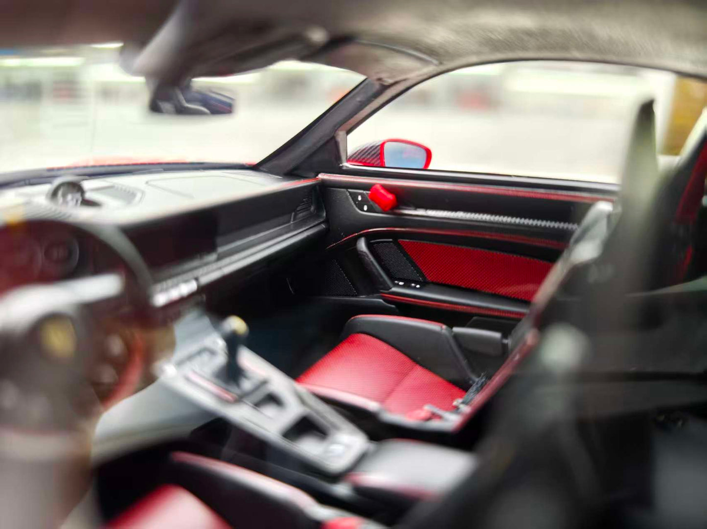 FuelMe 1/18 Porsche 992 GT3RS, Red, FM18010LM-06