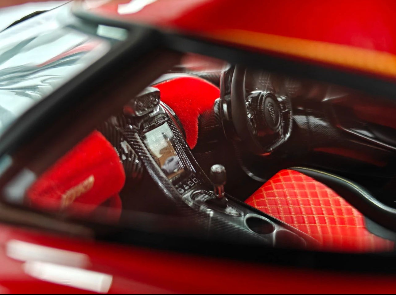 Frontiart 1/18 Koenigsegg Jesko Candy Red simulated car model