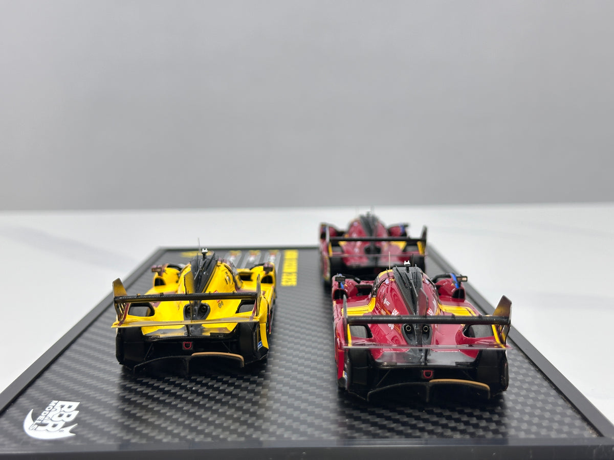 BBR 1/43 Ferrari 499P Set Qatar 2025 set with 3 models - car n. 51 - n. 83 - n. 50 BBRC319SET