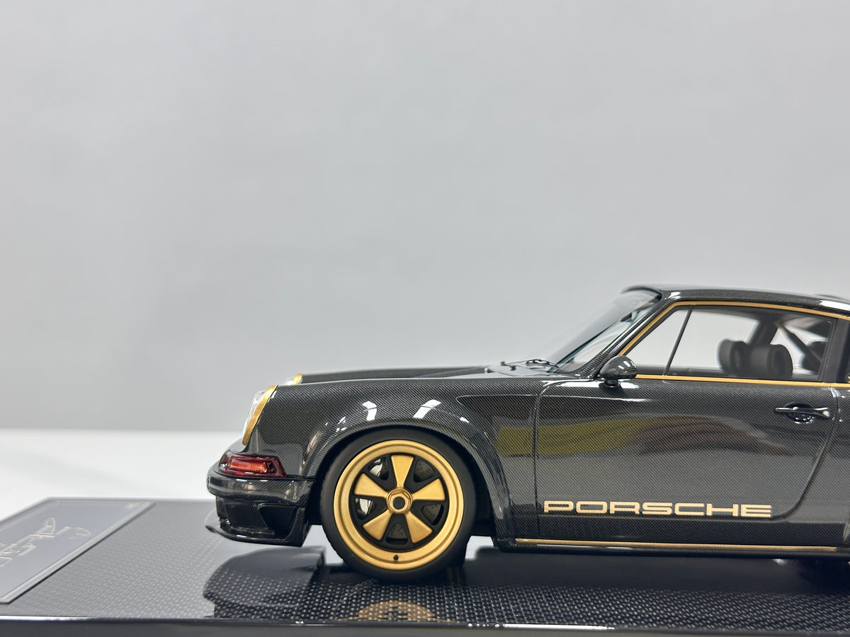 Dino Model 1/18 Porsche Singer DLS Black Carbon DC004