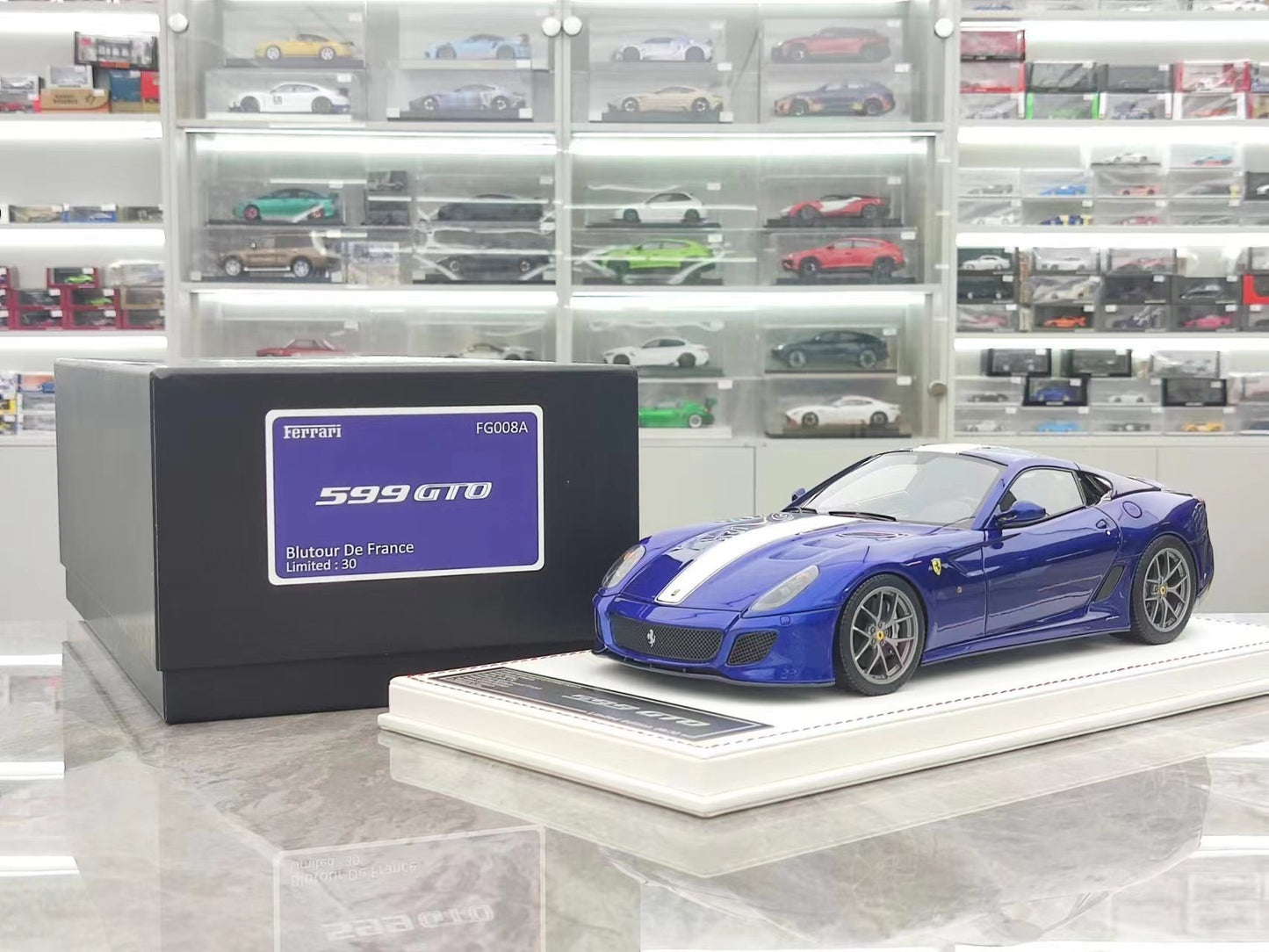 DM 1/18 Ferrari 599 GTO Scale Model Car Display Piece