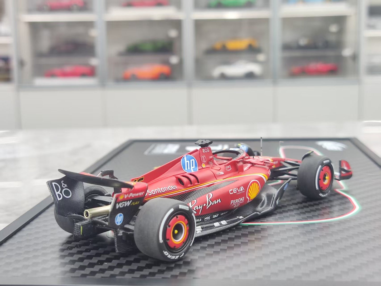 BBR 1/43 Ferrari SF24 MONZA GP 2024 LECLERC WINNER 16# Red BBRC307ACOFCH