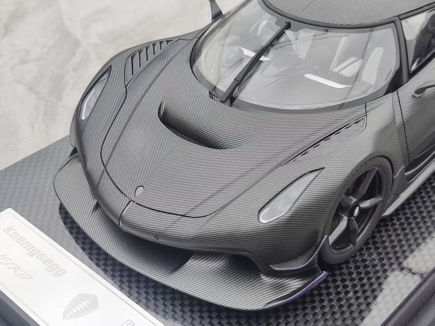 FRONTIART 1/18 Koenigsegg Jekso 7327 Full Carbon FA188