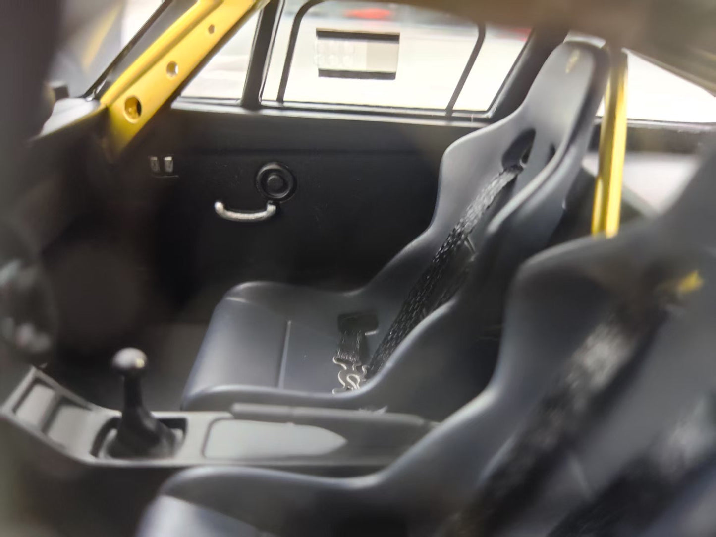 MCM 1/18 Porsche RWB 964 heavily modified Cyberpunk White Limited Edition Car Model MCM019