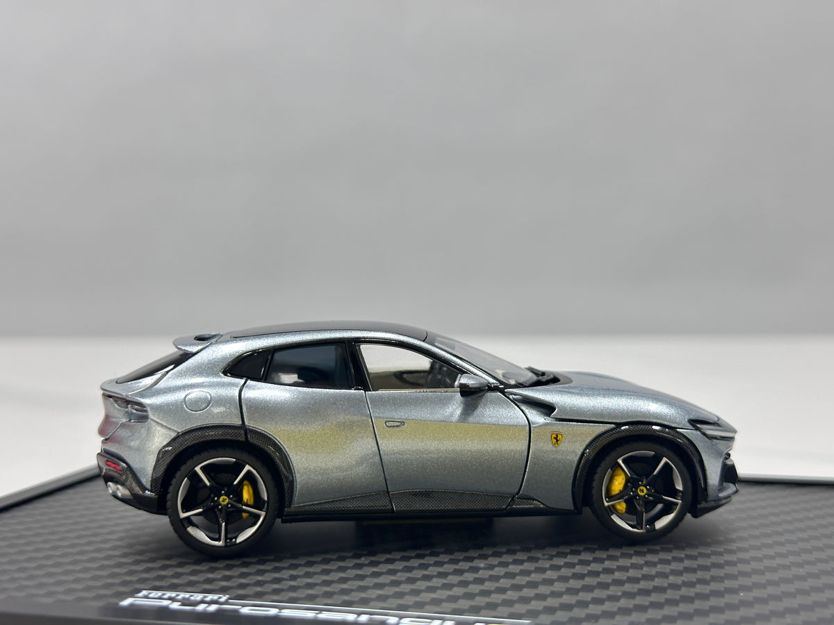 BBR 1/43 Ferrari Purosangue (Panoramic Roof Version) – Titanium Grey – HE43002AST