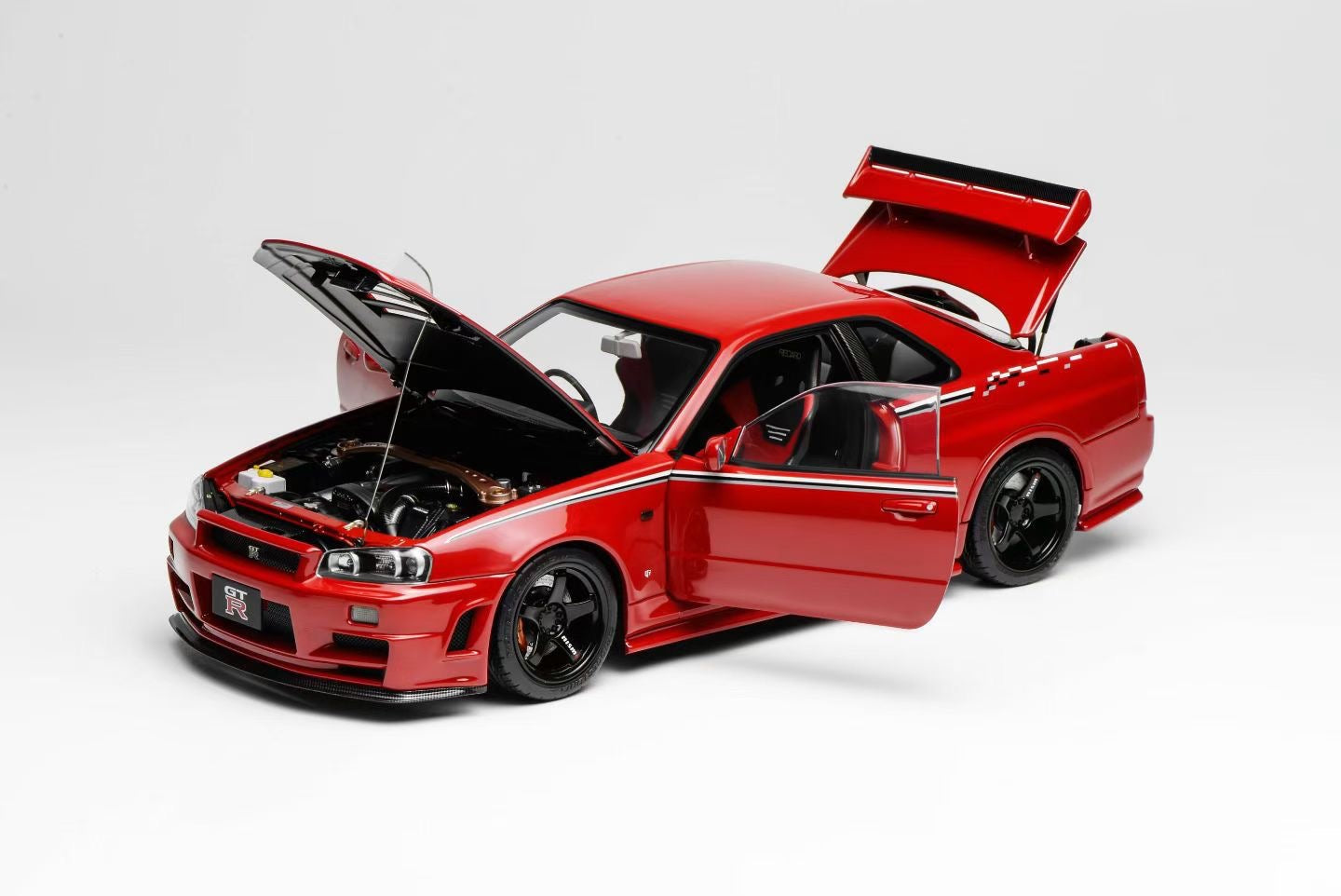 MOTORHELIX 1/18 Nissan GT-R R34 Skyline GT-R R34 Limited Edition Model