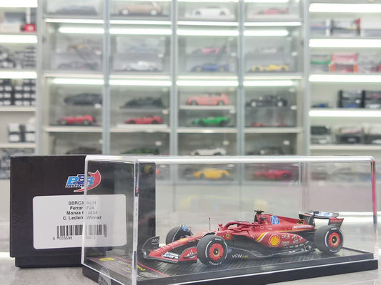 BBR 1/43 Ferrari SF24 Monza GP 2024 Leclerc Winner #16 Red BBRC307ACH