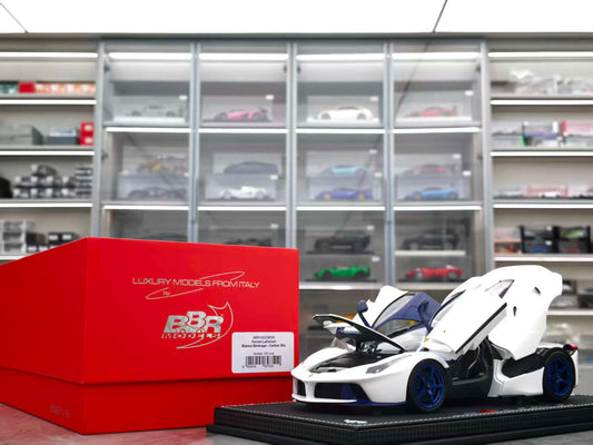 BBR 1:18 Ferrari LaFerrari White BBR182238DIE
