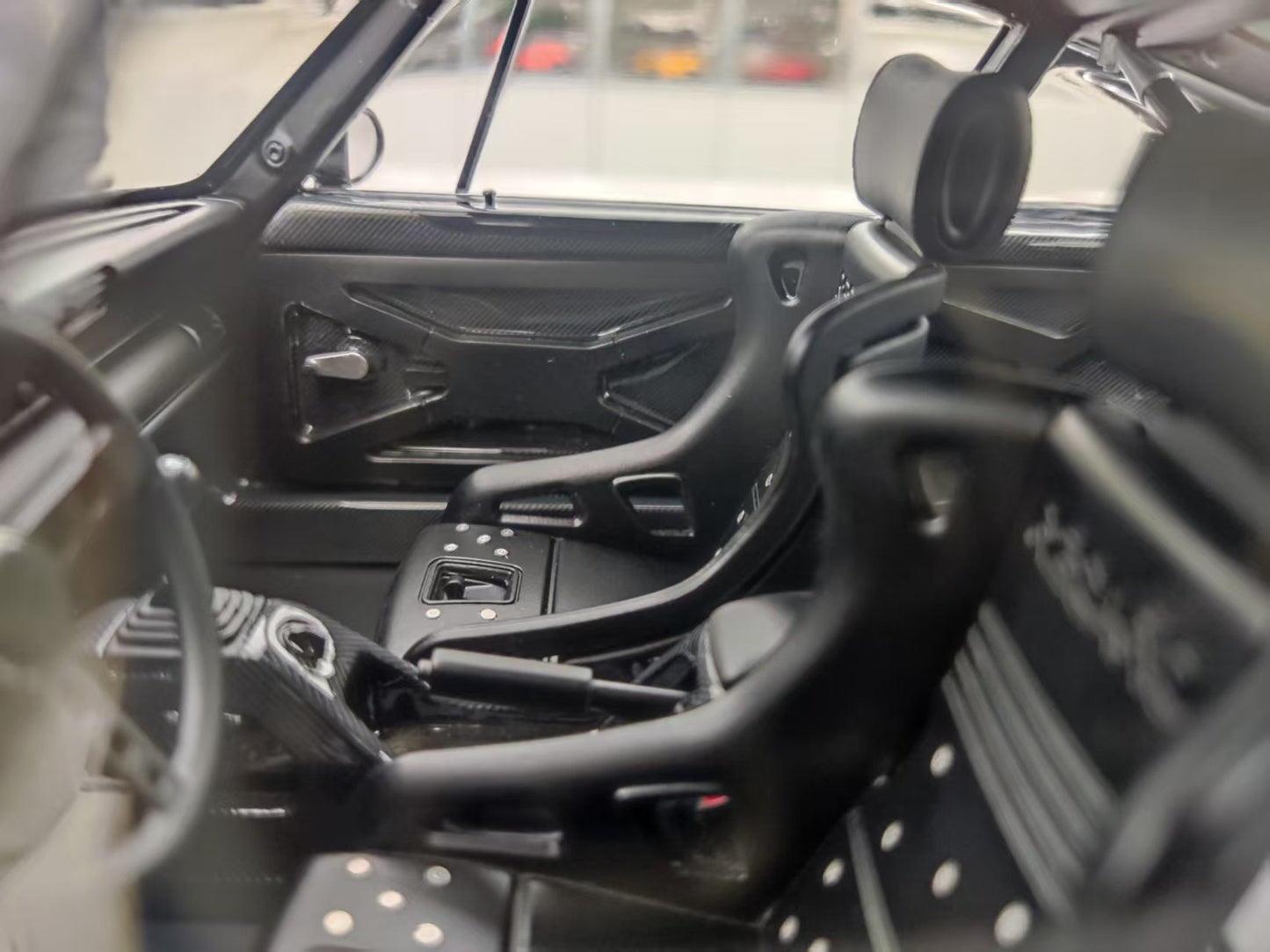 IVY 1/12 Porsche Singer DLS Black SM-IVY001