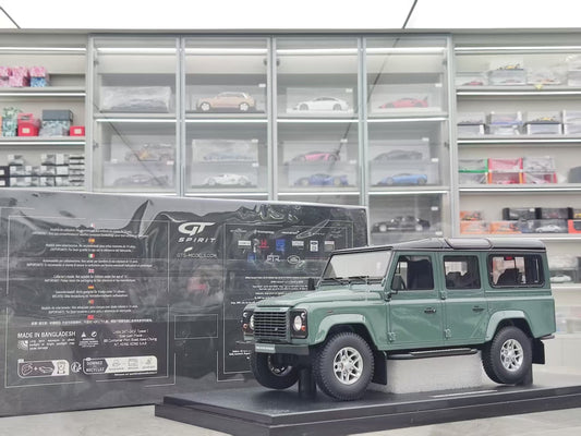 GT Spirit 1/18 Land Rover DEFENDER 3 STATION WAGON Green GT527