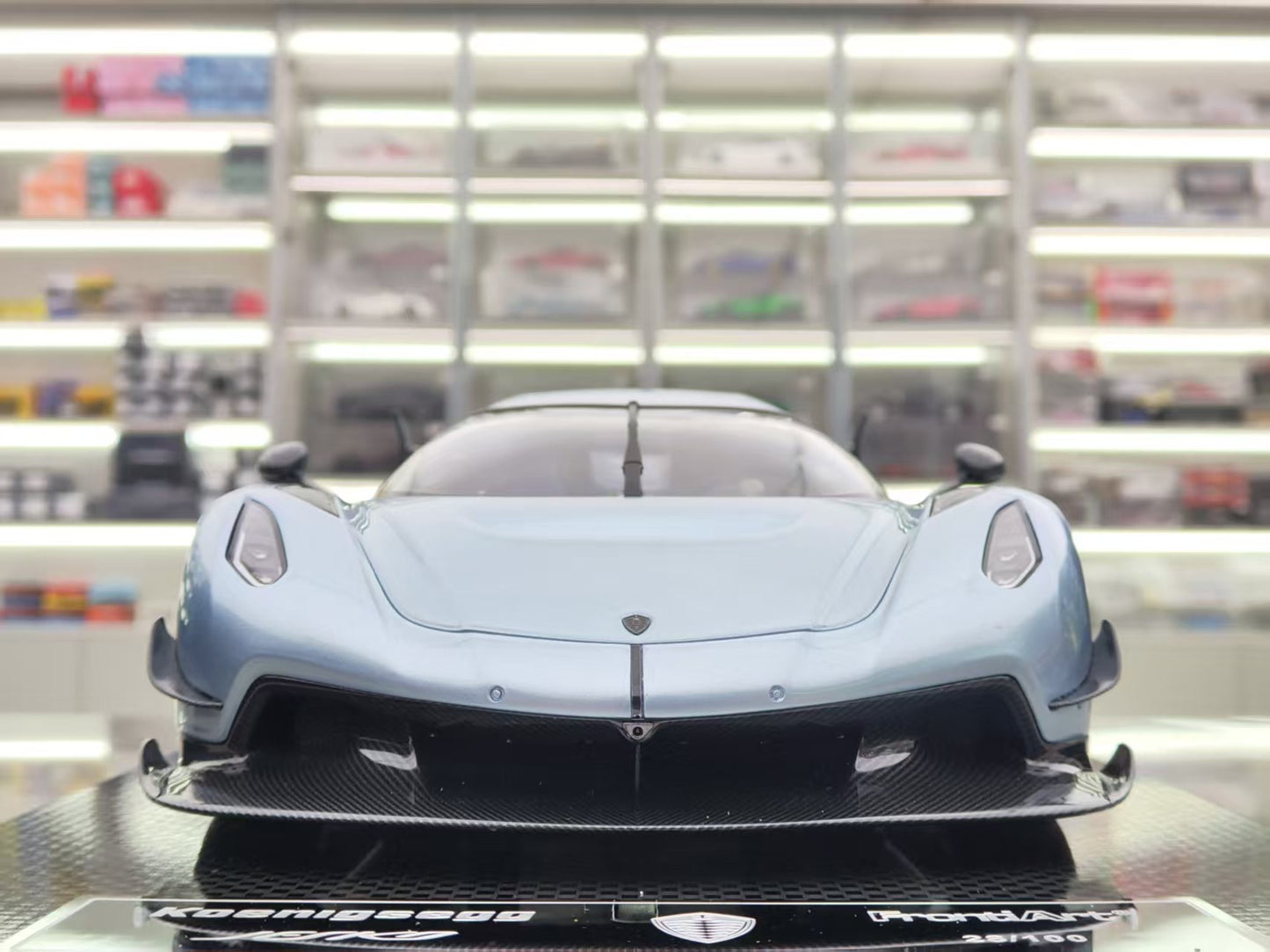FRONTIART 1/18 Koenigsegg Jesko 7507 Blue Resin Model FA167