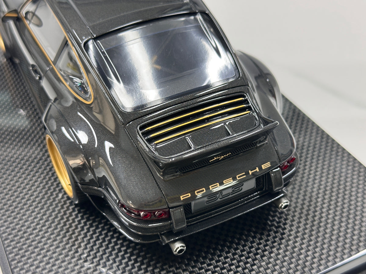 Dino Model 1/18 Porsche Singer DLS Black Carbon DC004