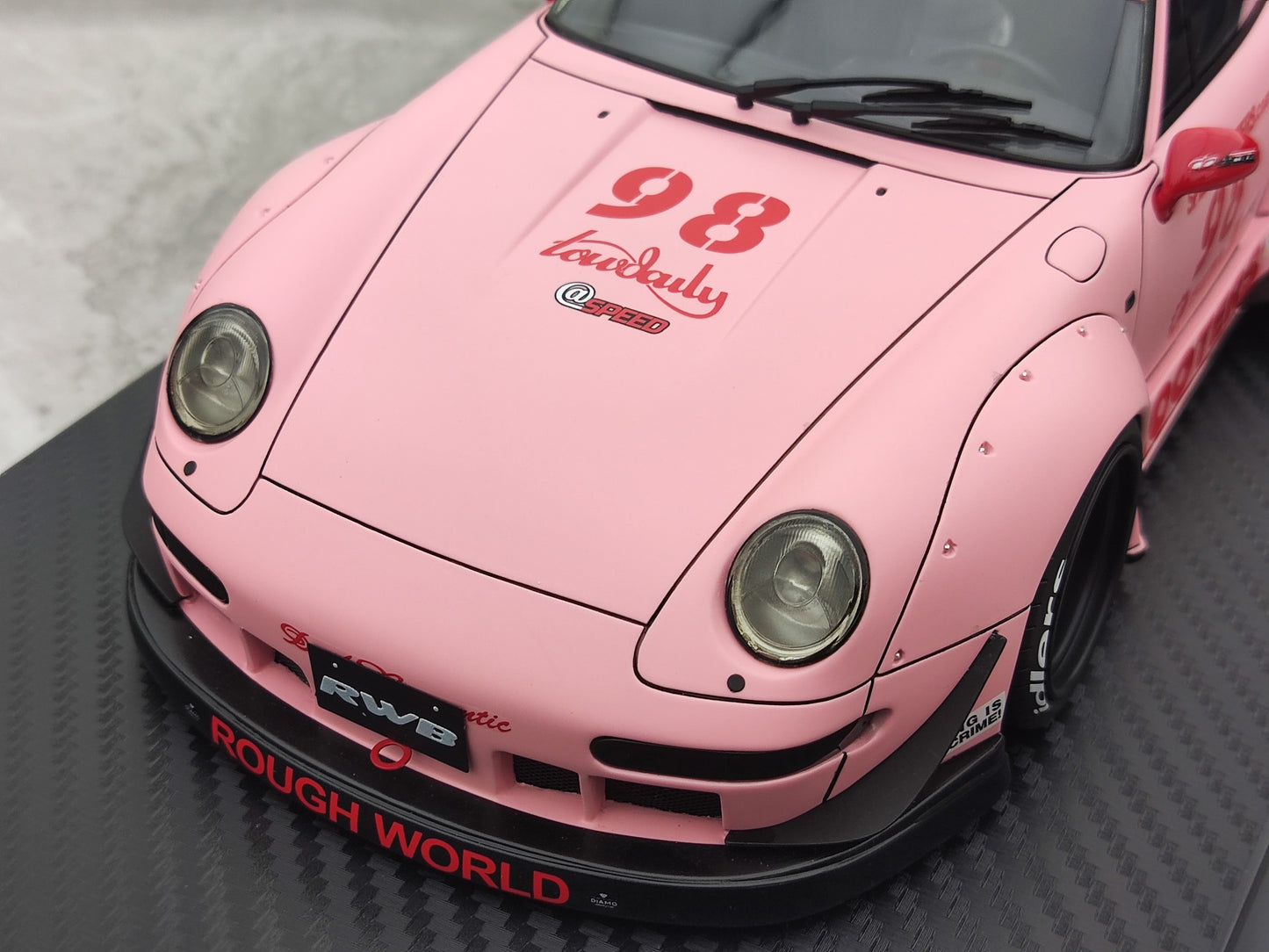 Ignition Model 1/18 Porsche RWB 993 Matte Pink IG3624