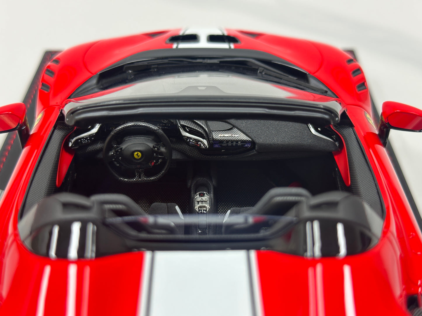 BBR 1/18 Ferrari SF90 XX Spider Red/White Livery P18238Q