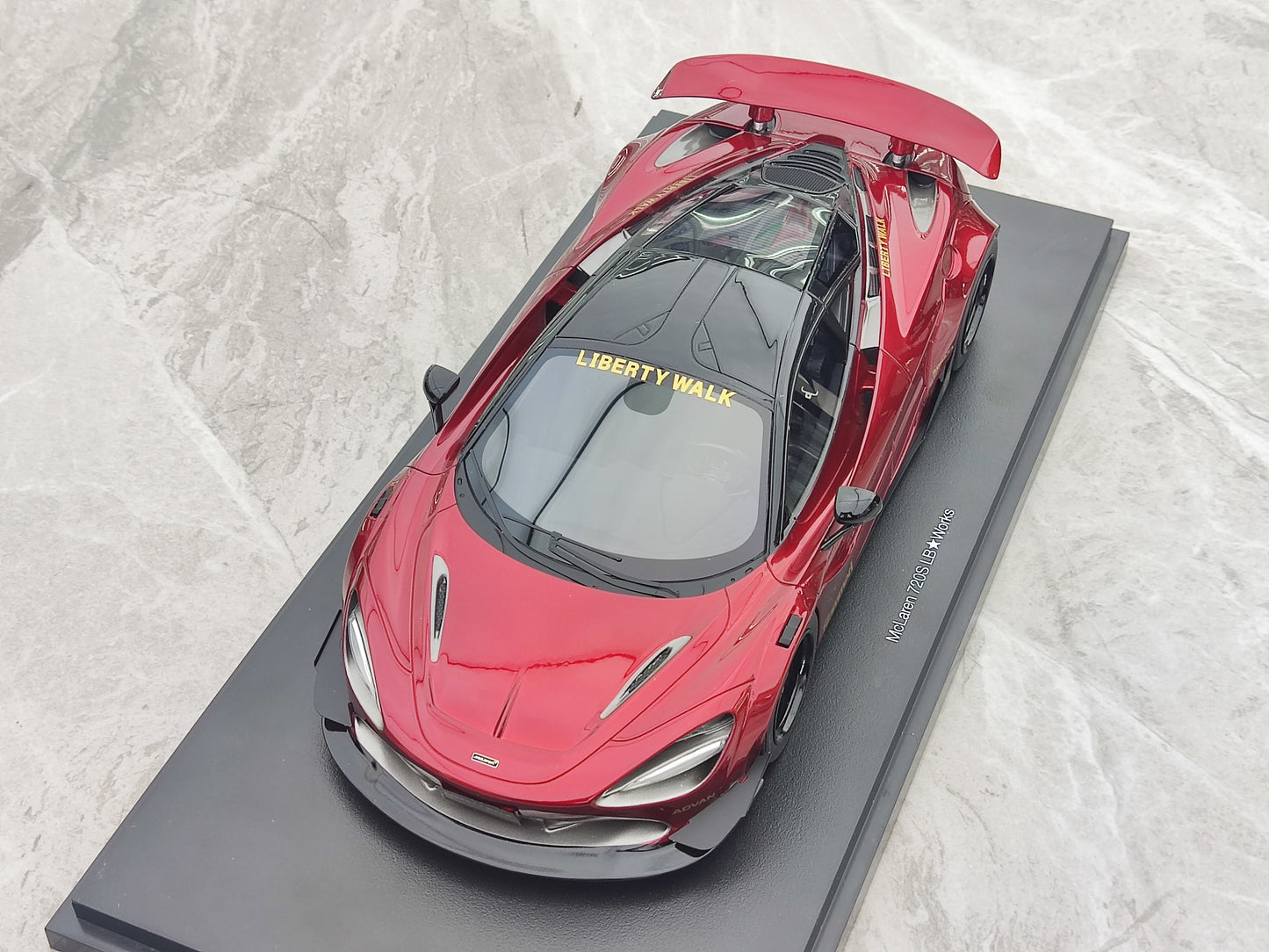 Topspeed 1/18 McLaren 720S LB Works Gem Red TS0599