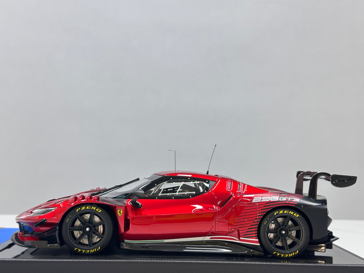VMB 1/18 Ferrari 296 GT3 Metallic Red VMB-296GT3-1802