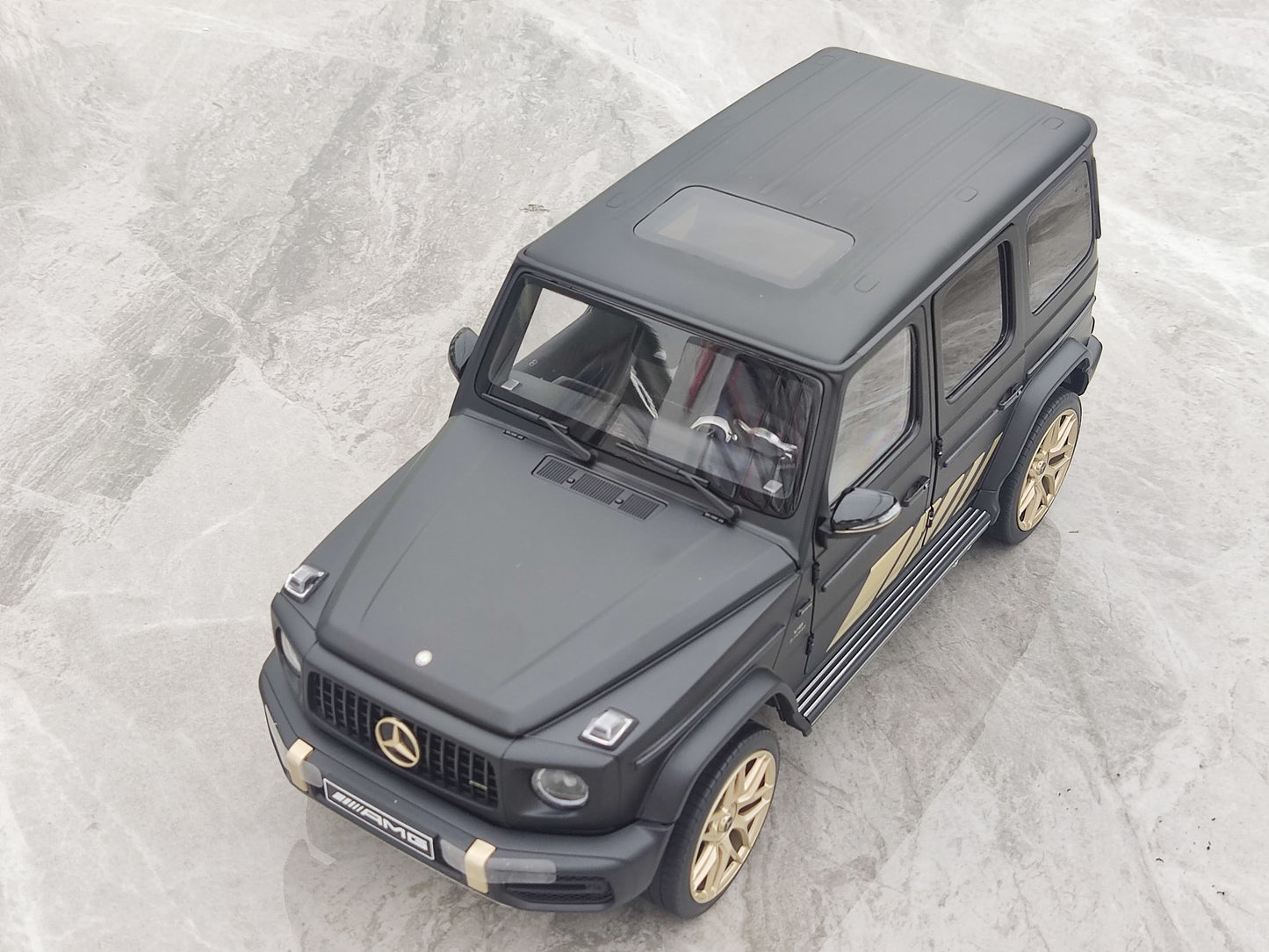 Almost Real 1/18 Mercedes-AMG G 63 Grand Edition Jia Chen Limited Collection Black Diecast Model Car 820805