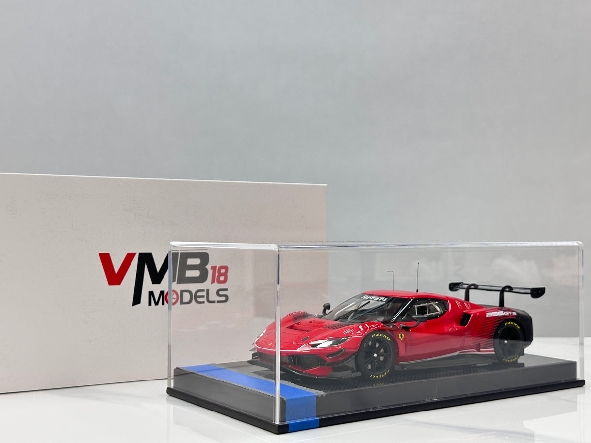 VMB 1/18 Ferrari 296 GT3 Standard Red VMB-296GT3-1801