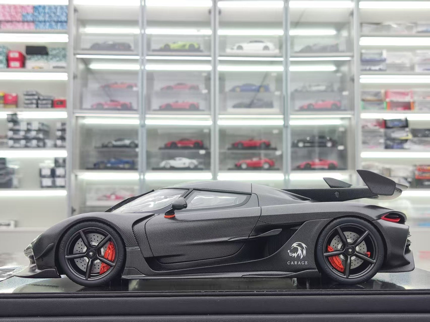 FRONTIART 1/18 Koenigsegg JESKO 7286 Full Carbon Resin Car Model FA166