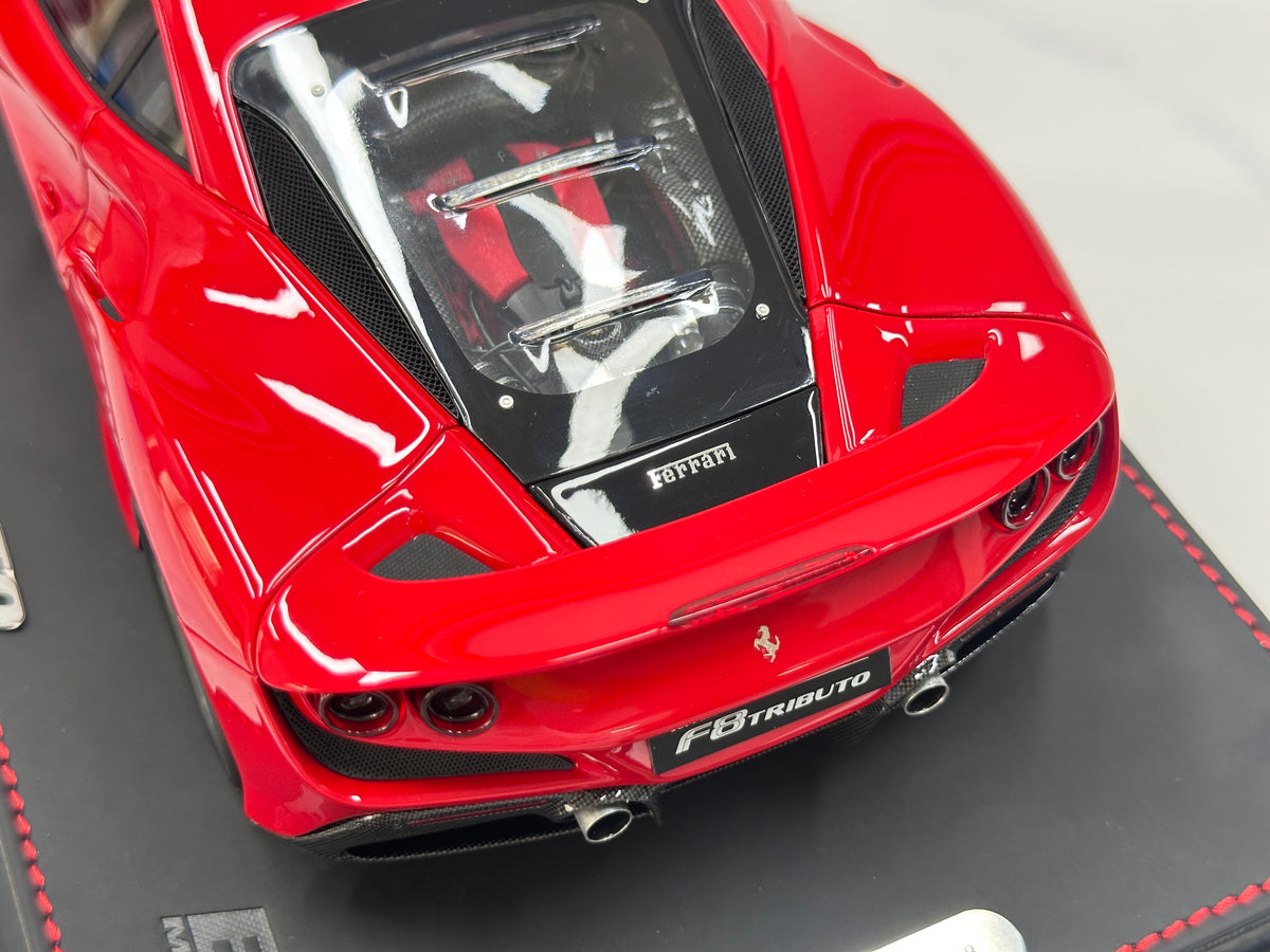BBR 1/18 Ferrari F8 Tributo Standard Red P18171A-25