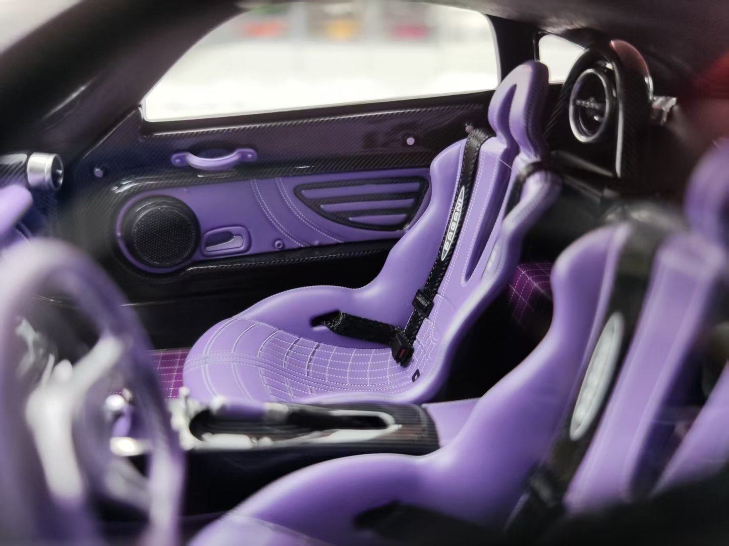 HH Model 1/18 Pagani Zonda Specials Viola HH552