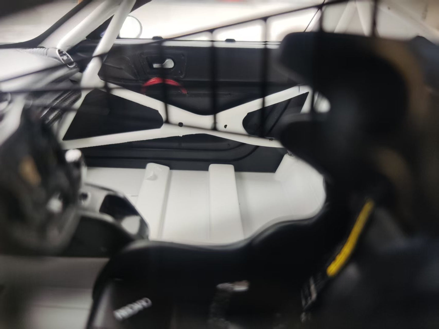 OTTO 1/18 Porsche Cayman 718 GT4 RS Clubport 2021 Blue/Black Livery OT469