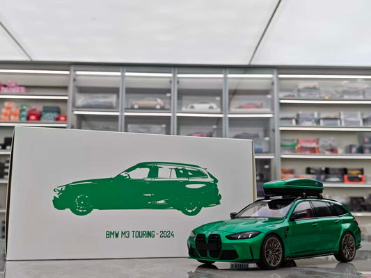 MINICHAMPS 1/18 BMW M3 Touring, Green, 113024023