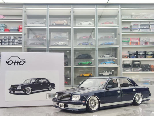 OTTO 1/18 Toyota Century V12 Stance Micro Blue OT1218