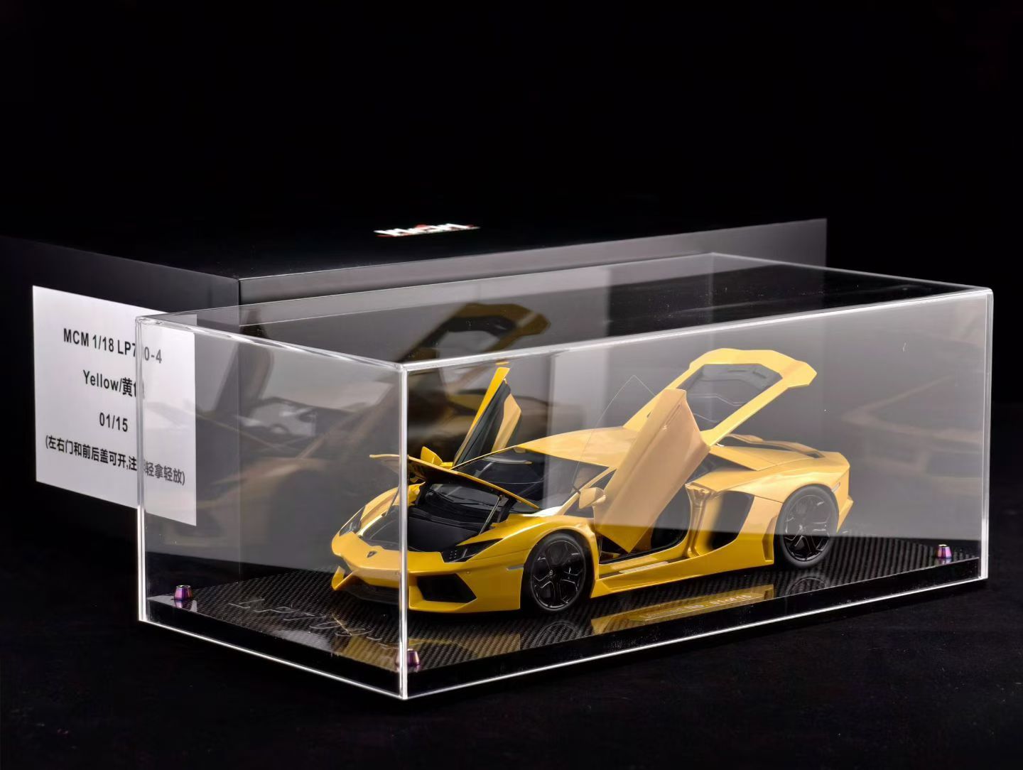 MCM Model 1/18 Lamborghini LP700 Resin Full Open