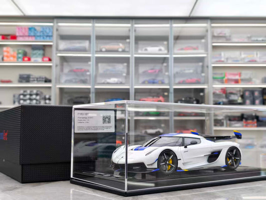 FRONTIART 1/18 Koenigsegg Jesko White FA177