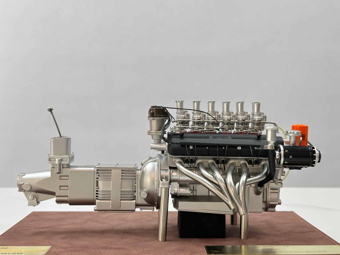 First Model 1/6 Ferrari 250 GTO Engine (Grey) FM06002