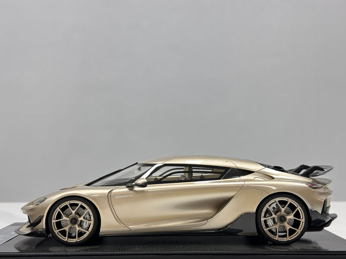FrontiArt 1/18 Koenigsegg Gemera - Champagne Gold (FA207)
