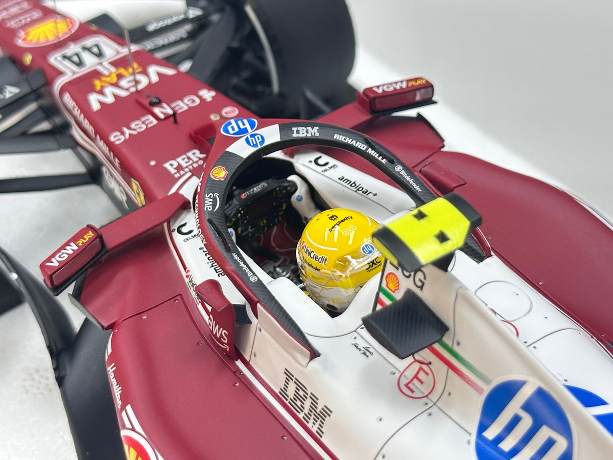 BBR 1/18 Ferrari SF25 Monza Livery – Lauda World Champion #44 (50th Anniversary Special Livery) P18267D44