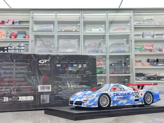 GT Spirit 1/18 Nissan R390 GT1 LE MANS 1998 Blue GT529