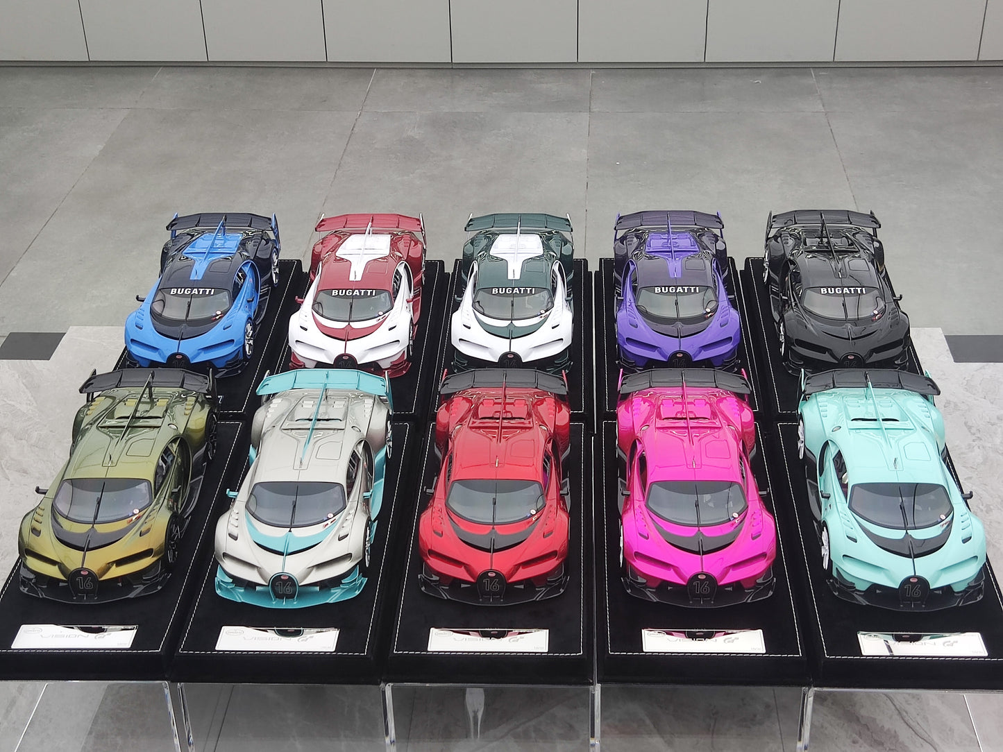HH Model 1/18 Bugatti Vision GT ships this week