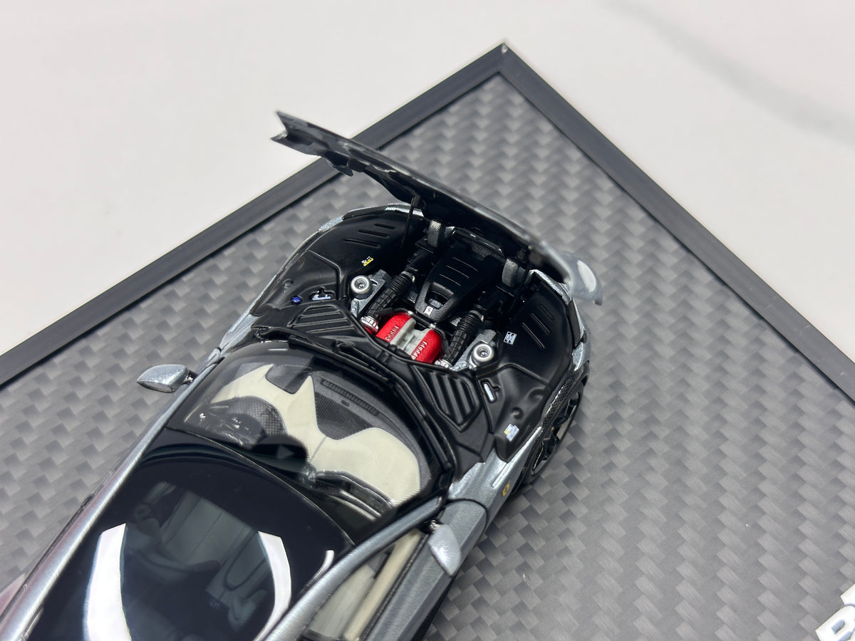 BBR 1/43 Ferrari Purosangue (Panoramic Roof Version) – Titanium Grey – HE43002AST